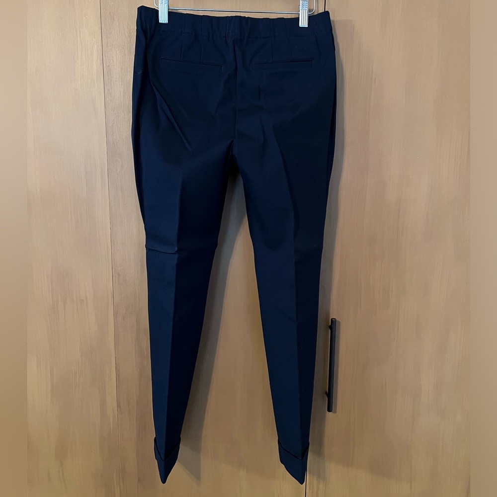 JJill navy blue bistretch knit pull on pants, misses 6, NWT - Picture 4 of 9